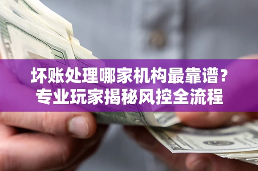 武汉坏账处理哪家机构最靠谱？专业玩家揭秘风控全流程