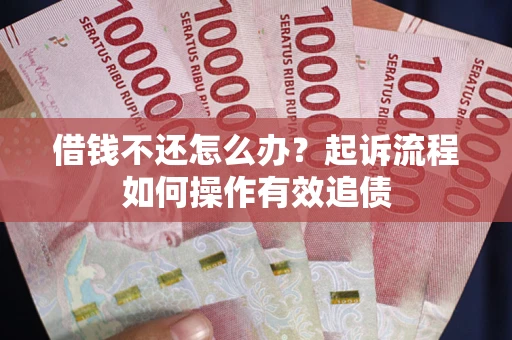 武汉借钱不还怎么办？起诉流程如何操作有效追债