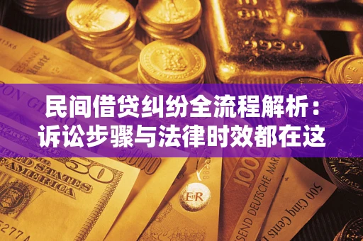 武汉民间借贷纠纷全流程解析：诉讼步骤与法律时效都在这儿了