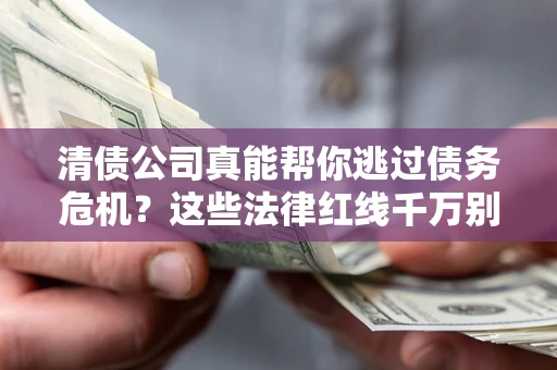 武汉清债公司真能帮你逃过债务危机？这些法律红线千万别踩
