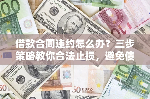 武汉借款合同违约怎么办？三步策略教你合法止损，避免债务危机升级